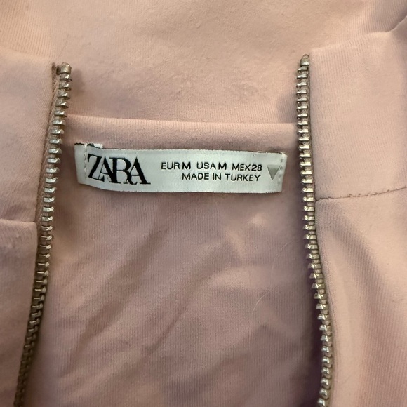 Zara Light Pink bodysuit with zipper in front - Picture 2 of 8
